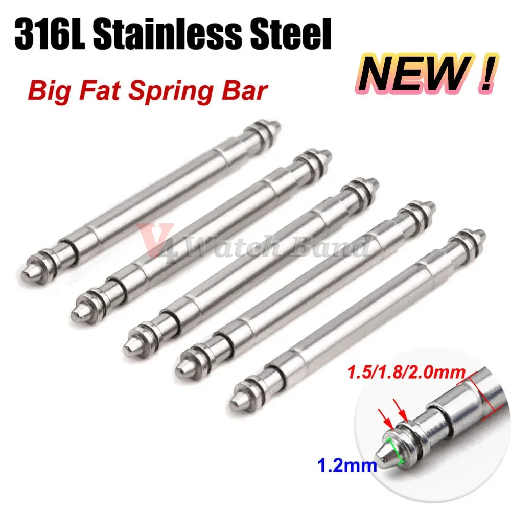 Spring Bar Tool Set - 316L jam tangan besar baja tahan