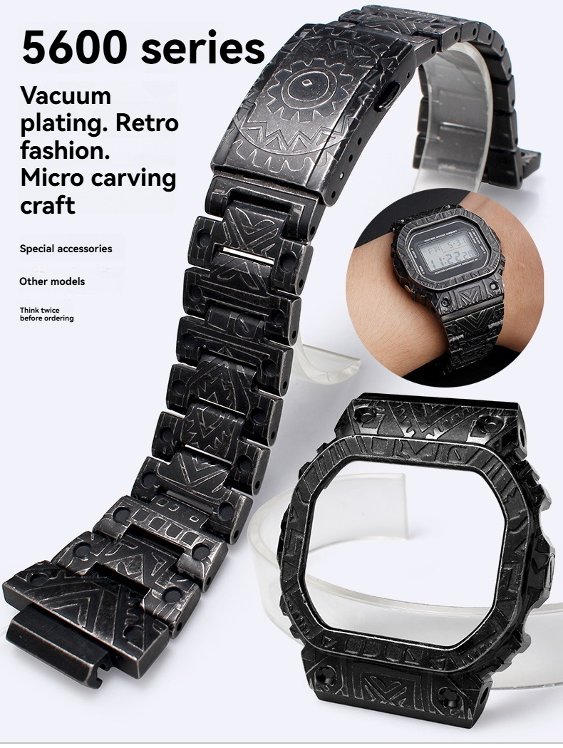 Casio Watch G-Shock Dw-5600 - Strap Bezel Baja Tahan Karat DW5600,