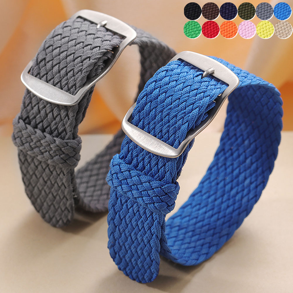 Perlon Strap Woven - Tali Jam Tangan Kain Nylon Tenun