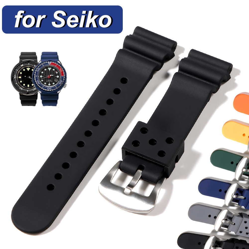 Seiko Watch 5 Sports - Gelang jam tangan untuk Seiko Prospex,