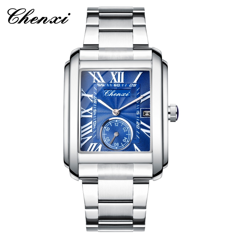 CHENXI 8216 Jam Tangan Kuarsa  - Cartier Watch Santos ulasan dan harga