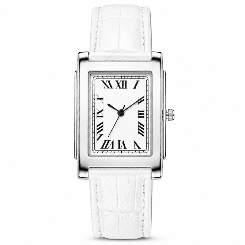 Jam Tangan Analog Quartz Pria  - Leather Watch Band Men ulasan dan harga