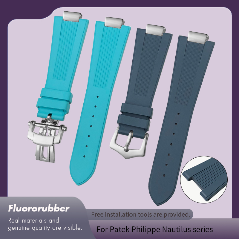 Tali Jam Tangan FKM Fluororubb - Patek Philippe Watch Nautilus ulasan dan harga