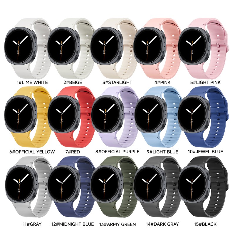 Tali Silikon 20/22mm Untuk Sam - Silicone Watch Band 22Mm ulasan dan harga