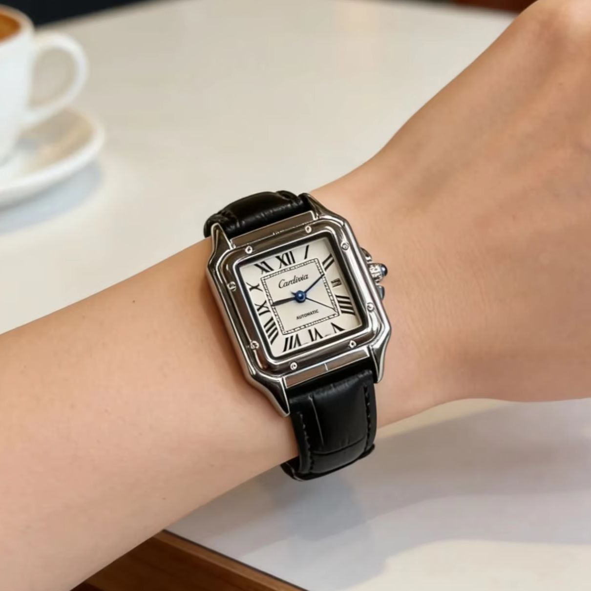 Jam Tangan Kuarsa Wanita Retro - Cartier Watch Santos ulasan dan harga