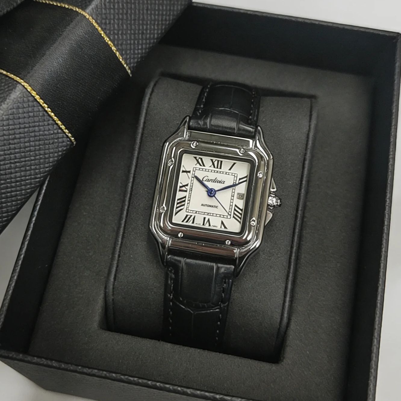 Jam Tangan Kuarsa Wanita Retro - Cartier Watch Santos ulasan dan harga