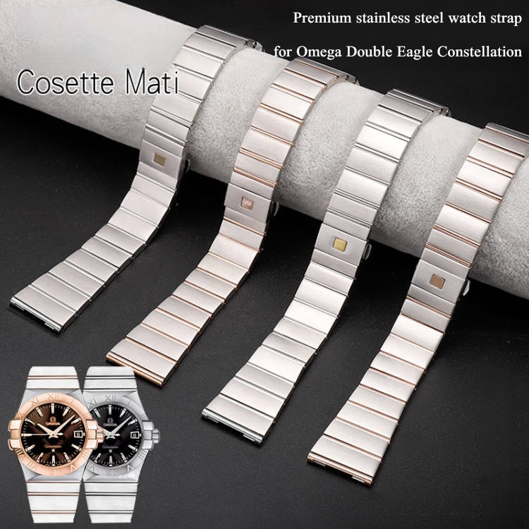 Tali baja tahan karat untuk ge - Omega Watch Constellation ulasan dan harga