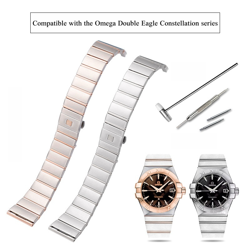 Tali baja tahan karat untuk ge - Omega Watch Constellation ulasan dan harga