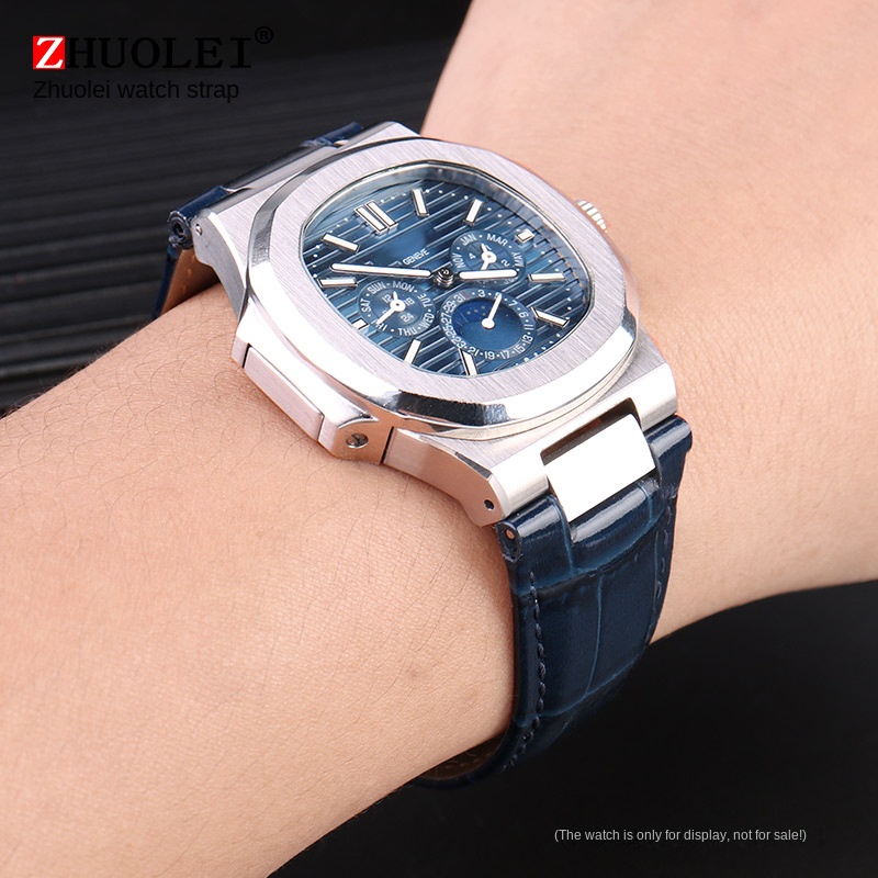 25X13mm Notch Tali Jam Tangan  - Patek Philippe Watch Nautilus ulasan dan harga