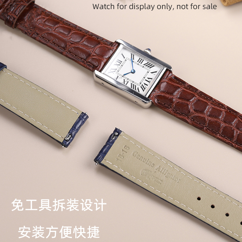16mm 17 18 19 21 22mm tali bua - Cartier Watch Santos ulasan dan harga