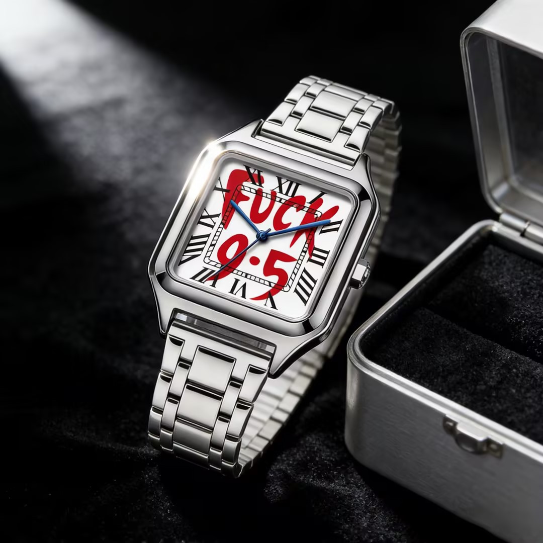 Jam Tangan Quartz Unisex Perse - Cartier Watch Santos ulasan dan harga