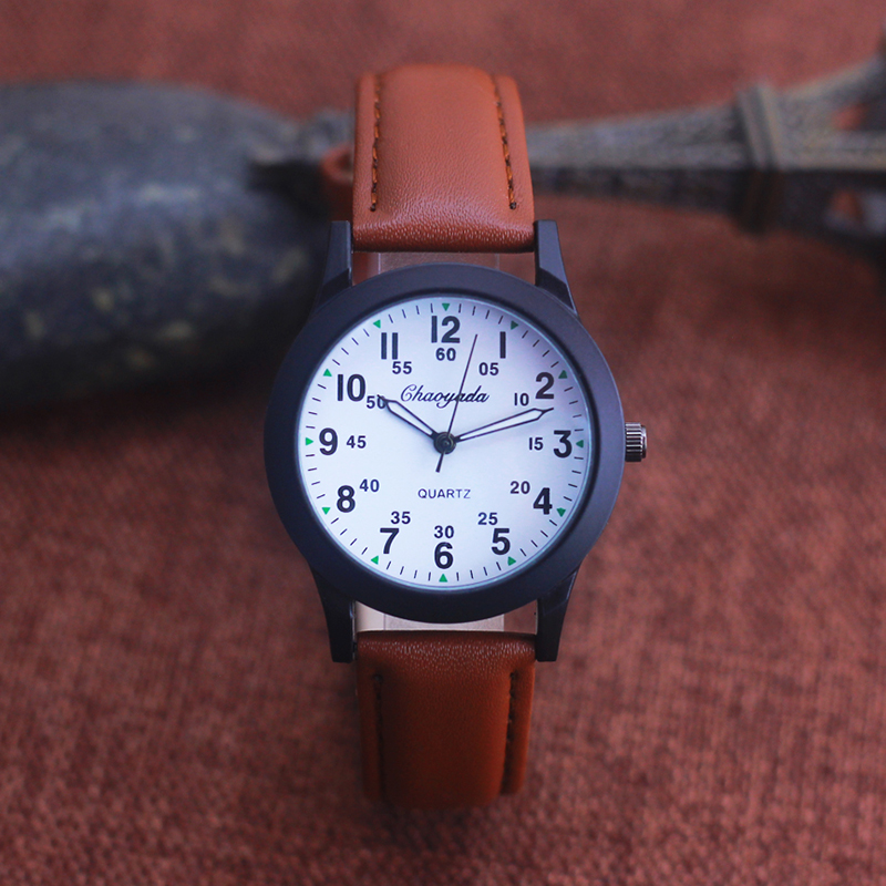Chaoyada Jam Tangan Kuarsa Fas - Leather Watch Band Men ulasan dan harga
