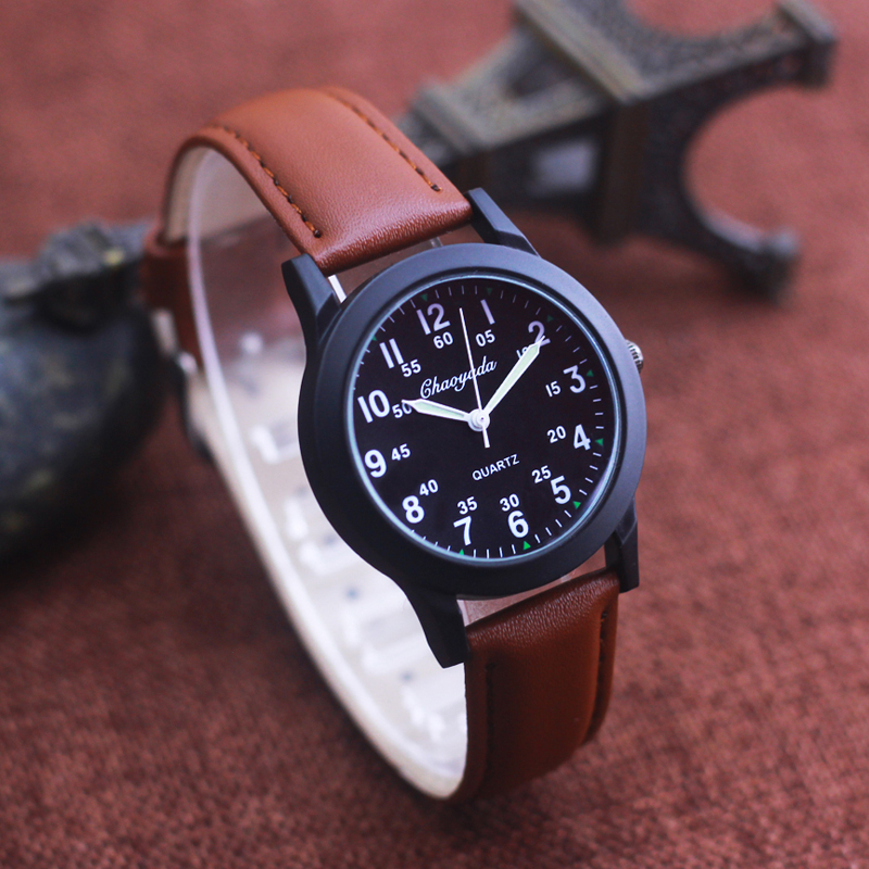 Chaoyada Jam Tangan Kuarsa Fas - Leather Watch Band Men ulasan dan harga