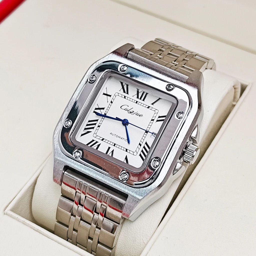 Jam Tangan Pria Bisnis Mewah T - Cartier Watch Tank ulasan dan harga