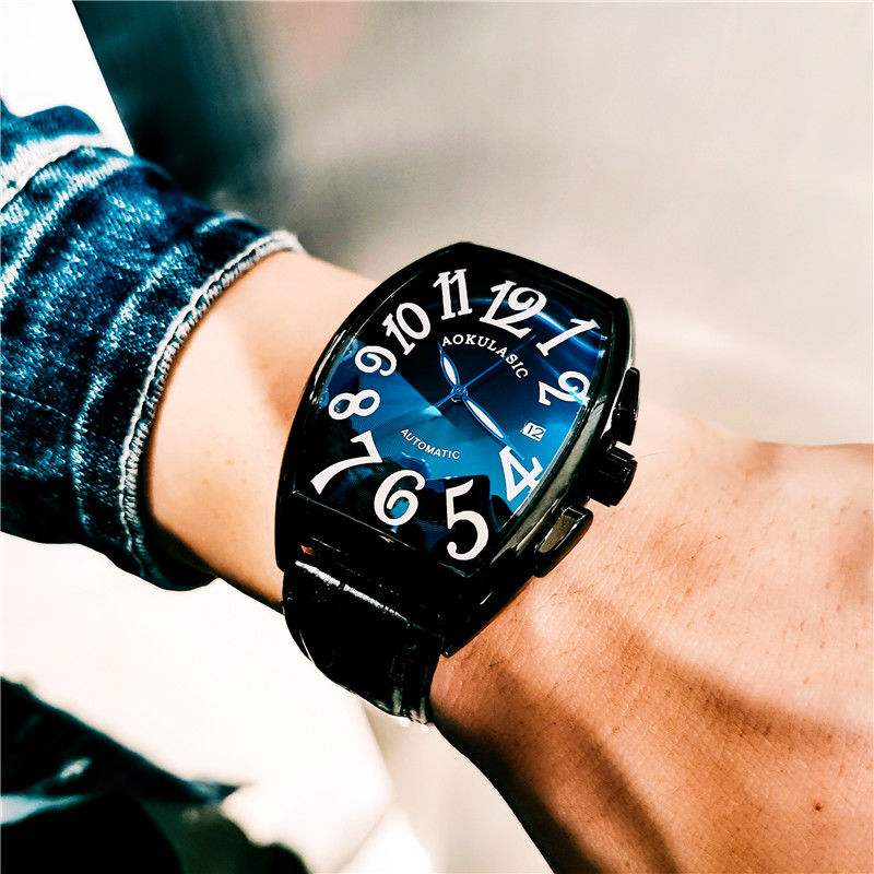 Jam Tangan Mekanis Pria Mewah, - Cartier Watch Tank ulasan dan harga