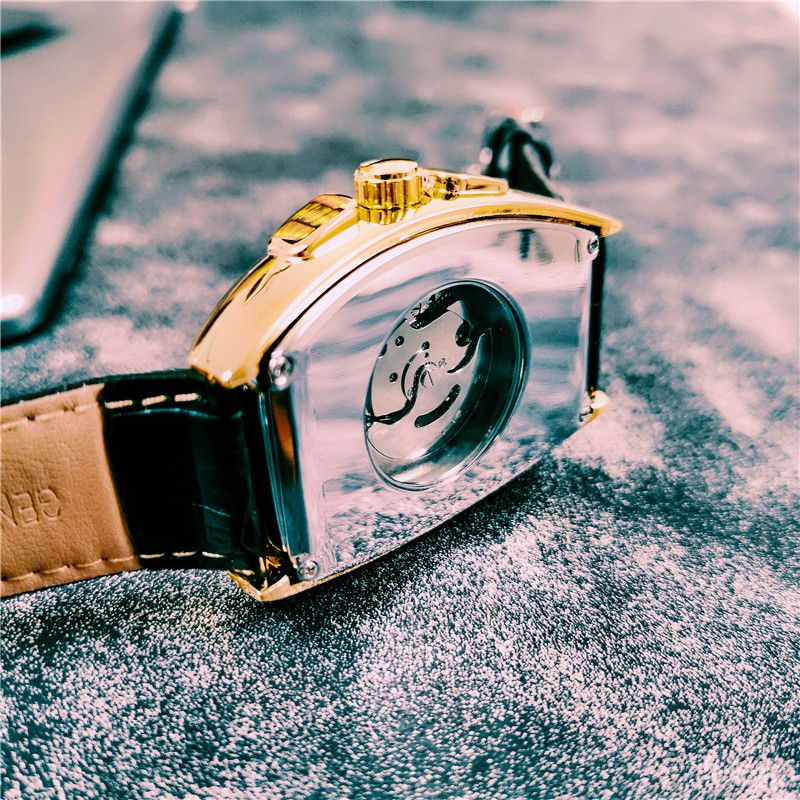 Jam Tangan Mekanis Pria Mewah, - Cartier Watch Tank ulasan dan harga